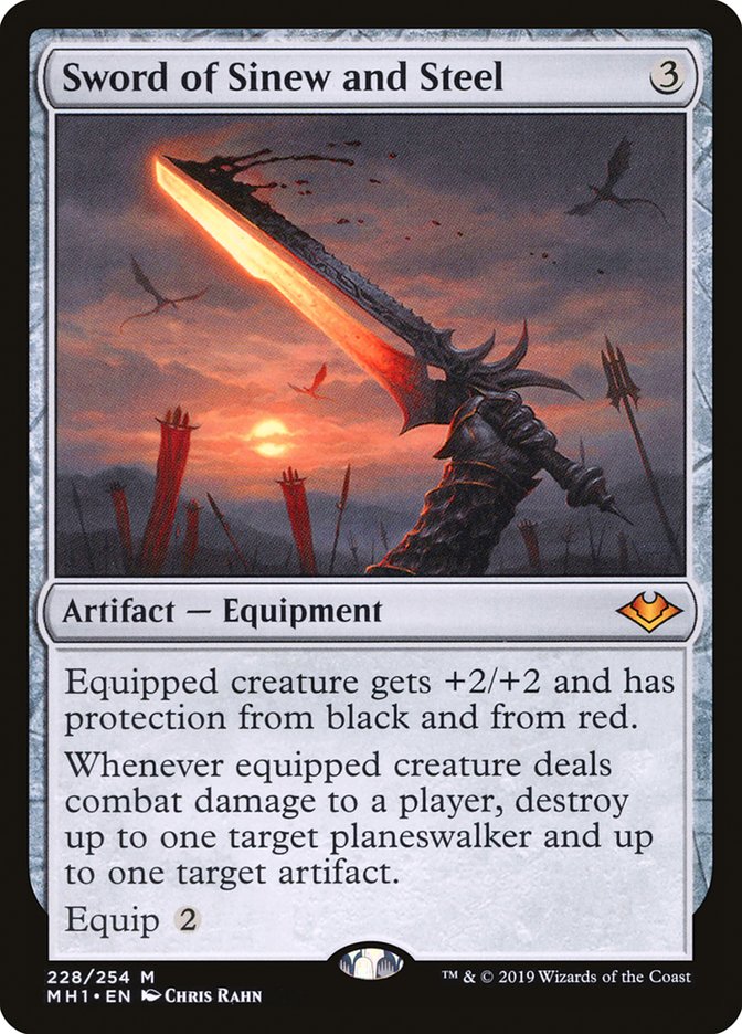 Sword of Sinew and Steel [Modern Horizons] | Fandemonia Ltd