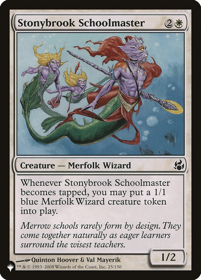 Stonybrook Schoolmaster [The List] | Fandemonia Ltd