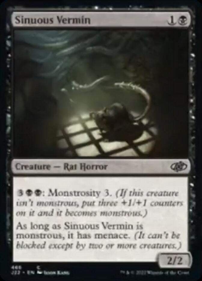 Sinuous Vermin [Jumpstart 2022] | Fandemonia Ltd
