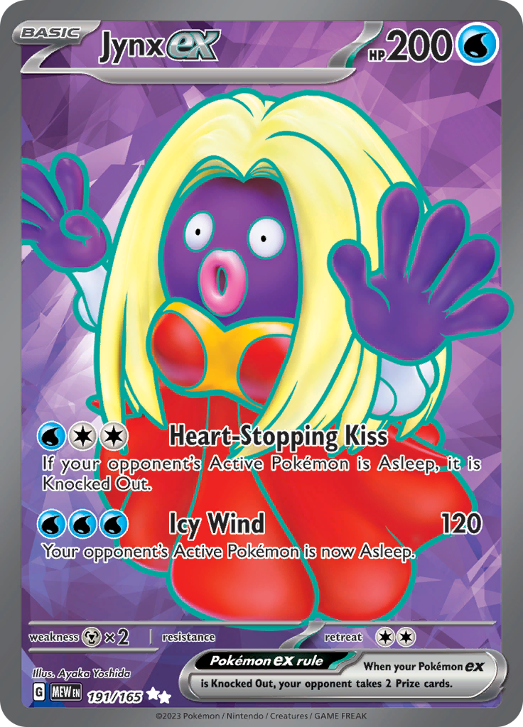 Jynx ex (191/165) [Scarlet & Violet 151] | Fandemonia Ltd