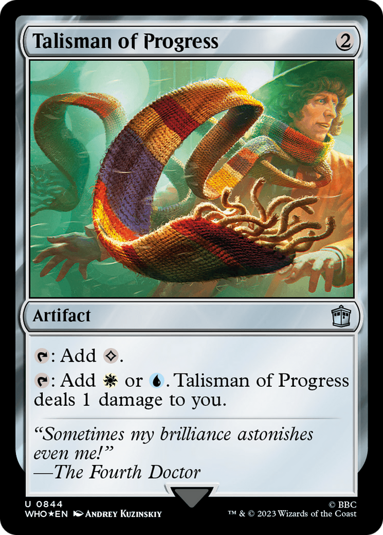 Talisman of Progress (Surge Foil) [Doctor Who] | Fandemonia Ltd