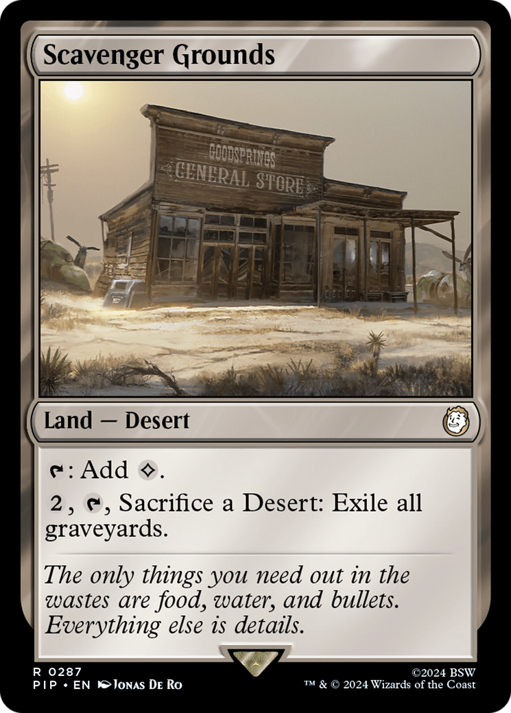 Scavenger Grounds [Fallout] | Fandemonia Ltd