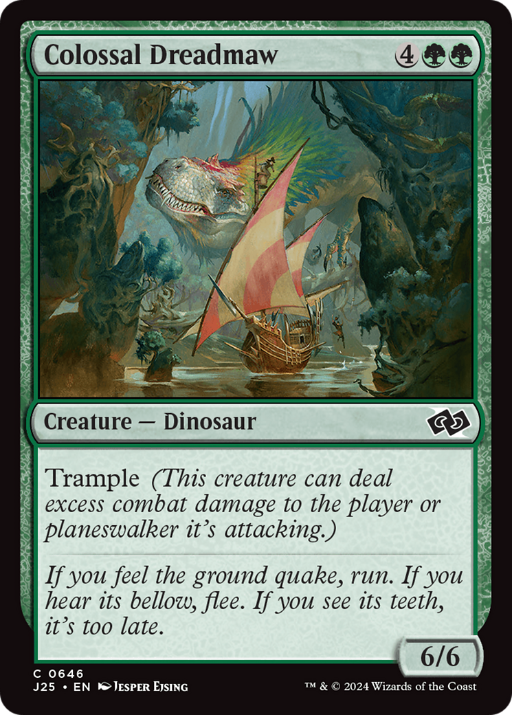 Colossal Dreadmaw [Foundations Jumpstart] | Fandemonia Ltd