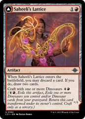 Saheeli's Lattice // Mastercraft Raptor [The Lost Caverns of Ixalan] | Fandemonia Ltd