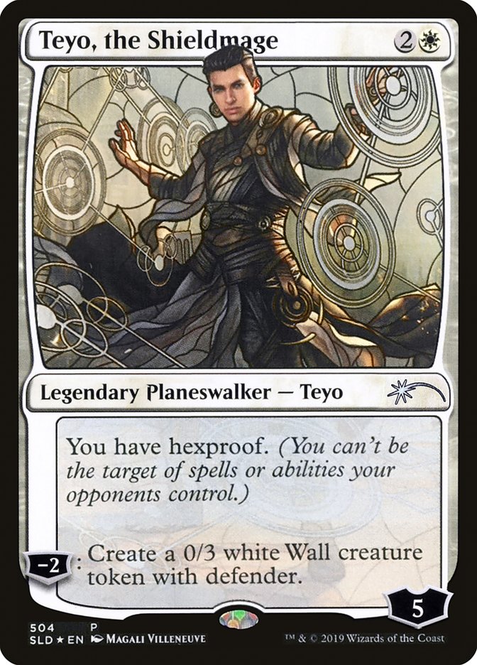 Teyo, the Shieldmage (Stained Glass) [Secret Lair Drop Promos] | Fandemonia Ltd