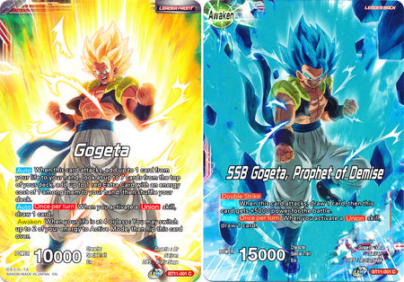 Gogeta // SSB Gogeta, Prophet of Demise (BT11-001) [Vermilion Bloodline 2nd Edition] | Fandemonia Ltd