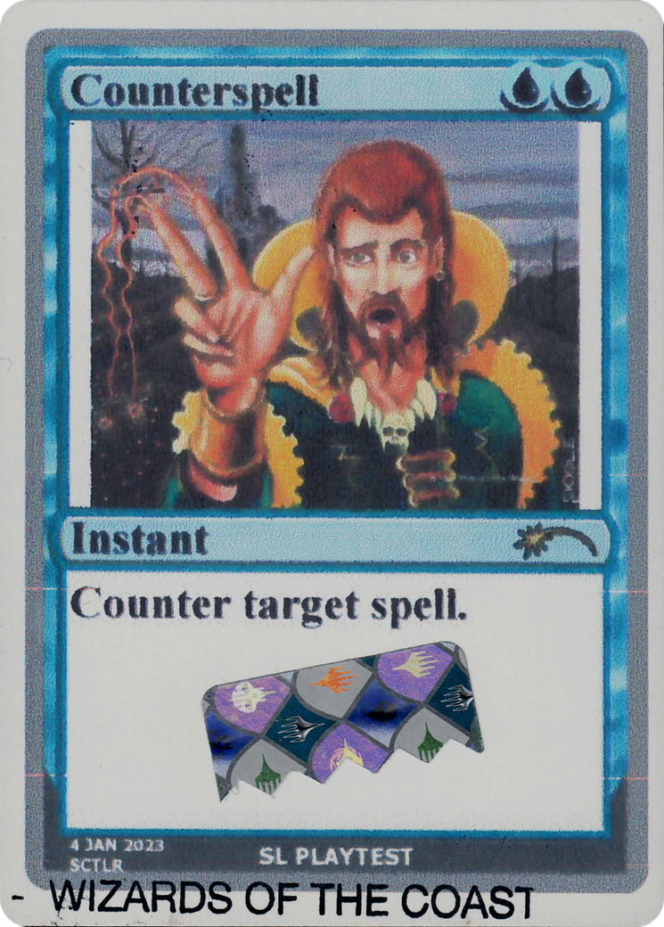 Counterspell (SL PLAYTEST) [Secret Lair Drop Series] | Fandemonia Ltd