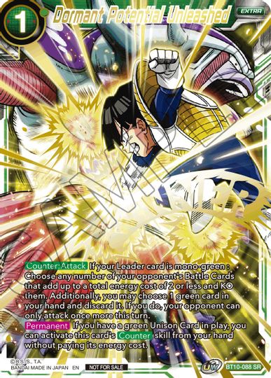 Dormant Potential Unleashed (Winner-Stamped) (BT10-088) [Tournament Promotion Cards] | Fandemonia Ltd