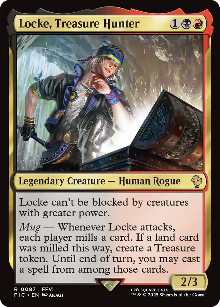 Locke, Treasure Hunter [FINAL FANTASY Commander] | Fandemonia Ltd