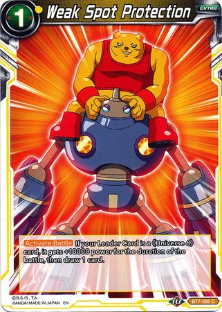 Weak Spot Protection (BT7-095) [Assault of the Saiyans] | Fandemonia Ltd