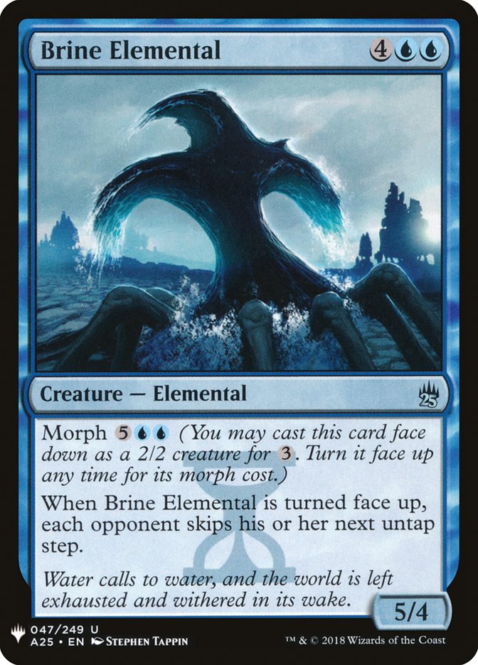 Brine Elemental [Mystery Booster] | Fandemonia Ltd