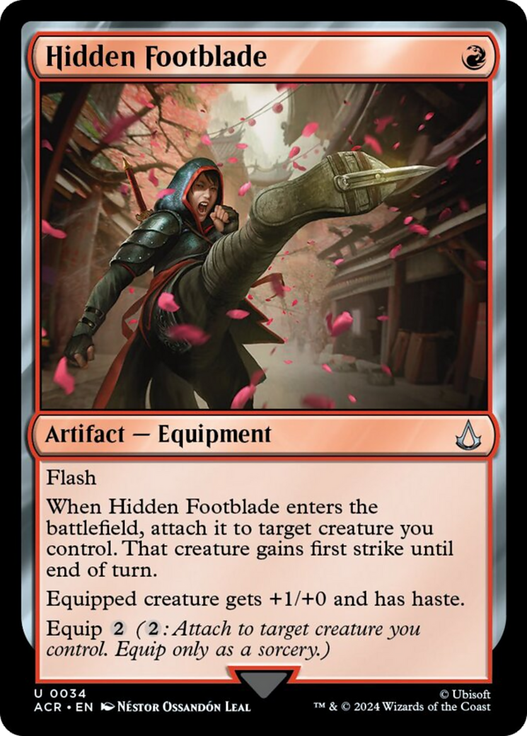 Hidden Footblade [Assassin's Creed] | Fandemonia Ltd