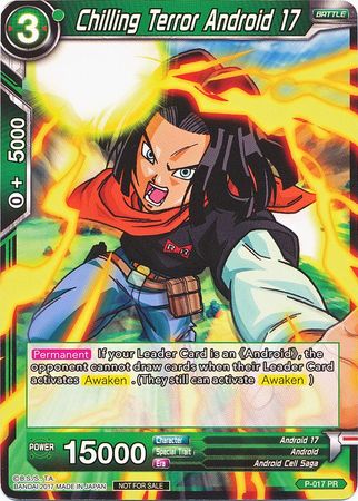 Chilling Terror Android 17 (Foil) (P-017) [Promotion Cards] | Fandemonia Ltd