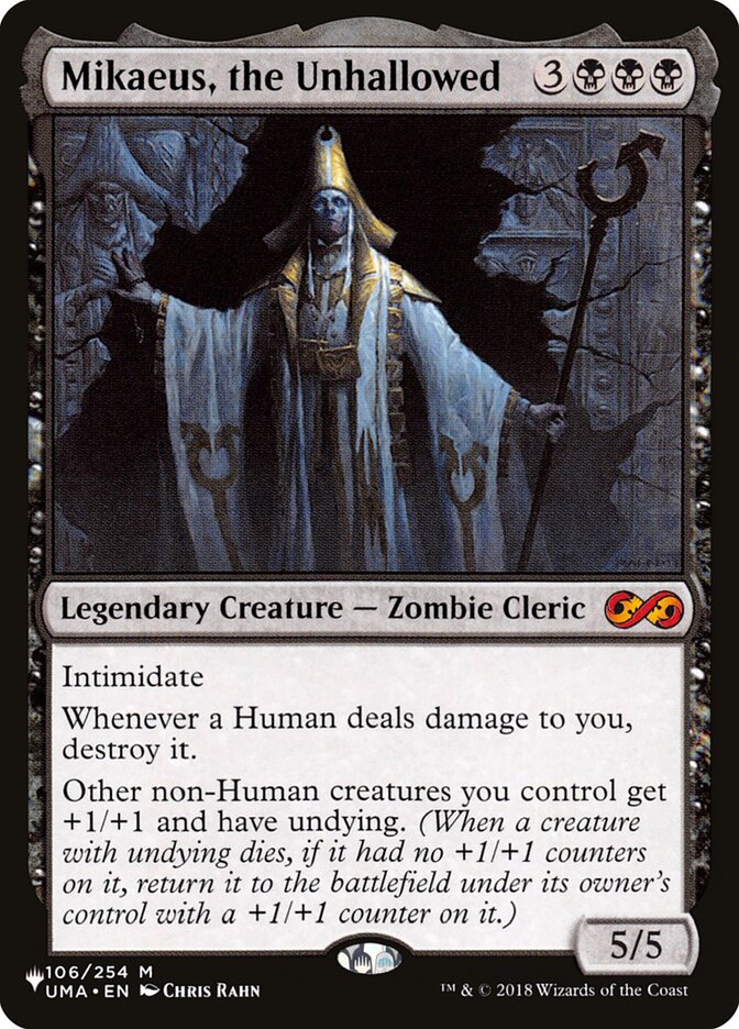 Mikaeus, the Unhallowed [The List] | Fandemonia Ltd