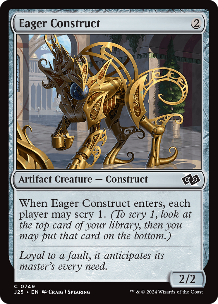 Eager Construct [Foundations Jumpstart] | Fandemonia Ltd