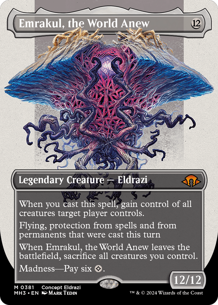 Emrakul, the World Anew (Borderless) [Modern Horizons 3] | Fandemonia Ltd
