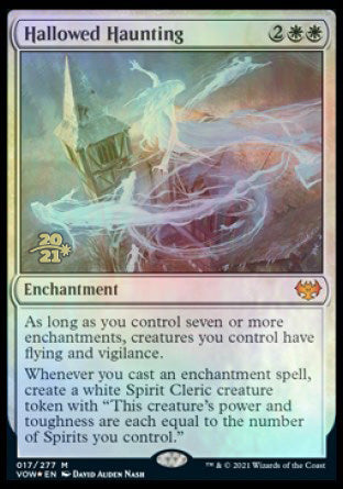 Hallowed Haunting [Innistrad: Crimson Vow Prerelease Promos] | Fandemonia Ltd