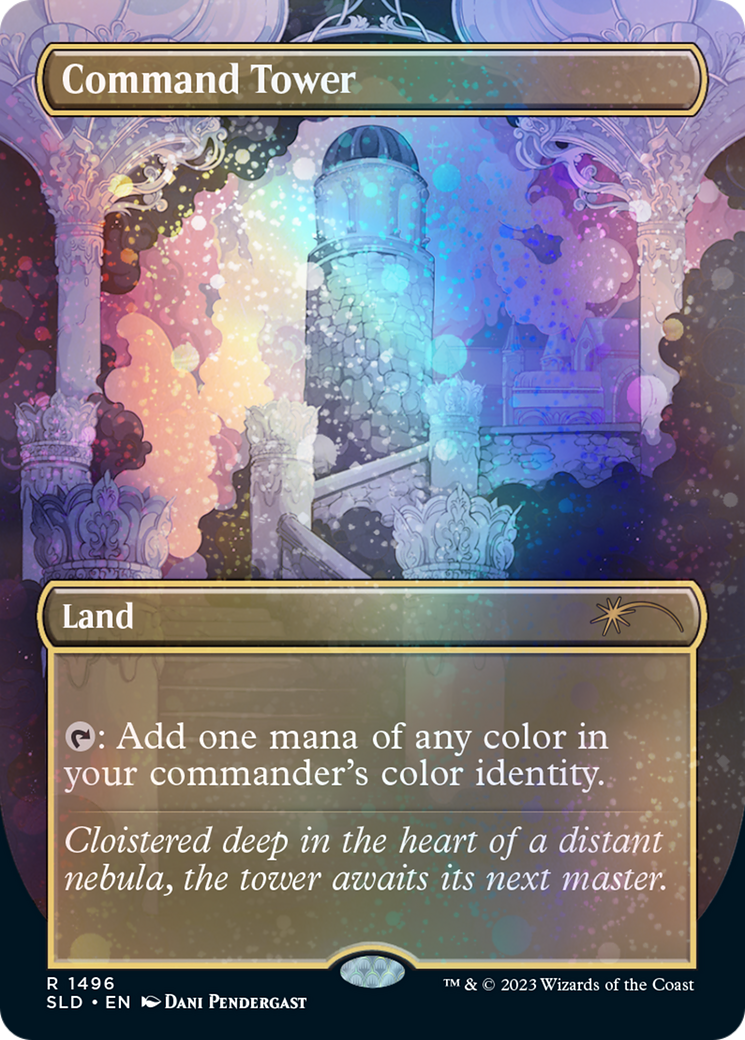 Command Tower (1697) (Rainbow Foil) [Secret Lair Drop Series] | Fandemonia Ltd