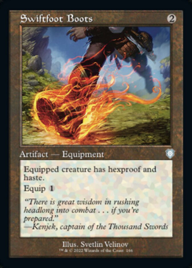 Swiftfoot Boots (Retro) [The Brothers' War Commander] | Fandemonia Ltd