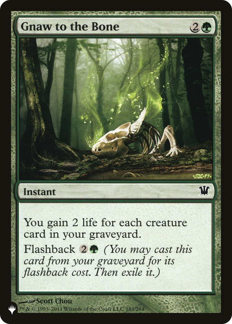 Gnaw to the Bone [The List] | Fandemonia Ltd