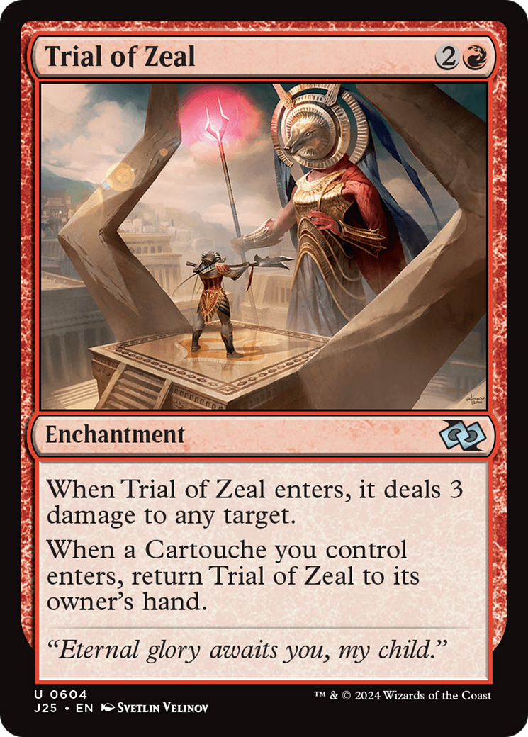 Trial of Zeal [Foundations Jumpstart] | Fandemonia Ltd