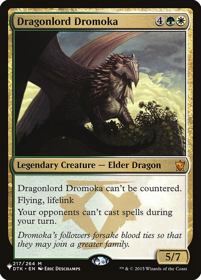 Dragonlord Dromoka [The List] | Fandemonia Ltd