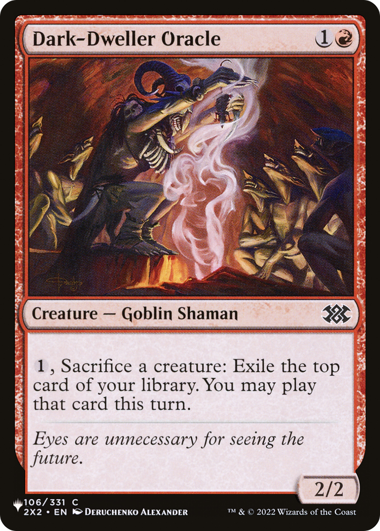 Dark-Dweller Oracle [The List] | Fandemonia Ltd
