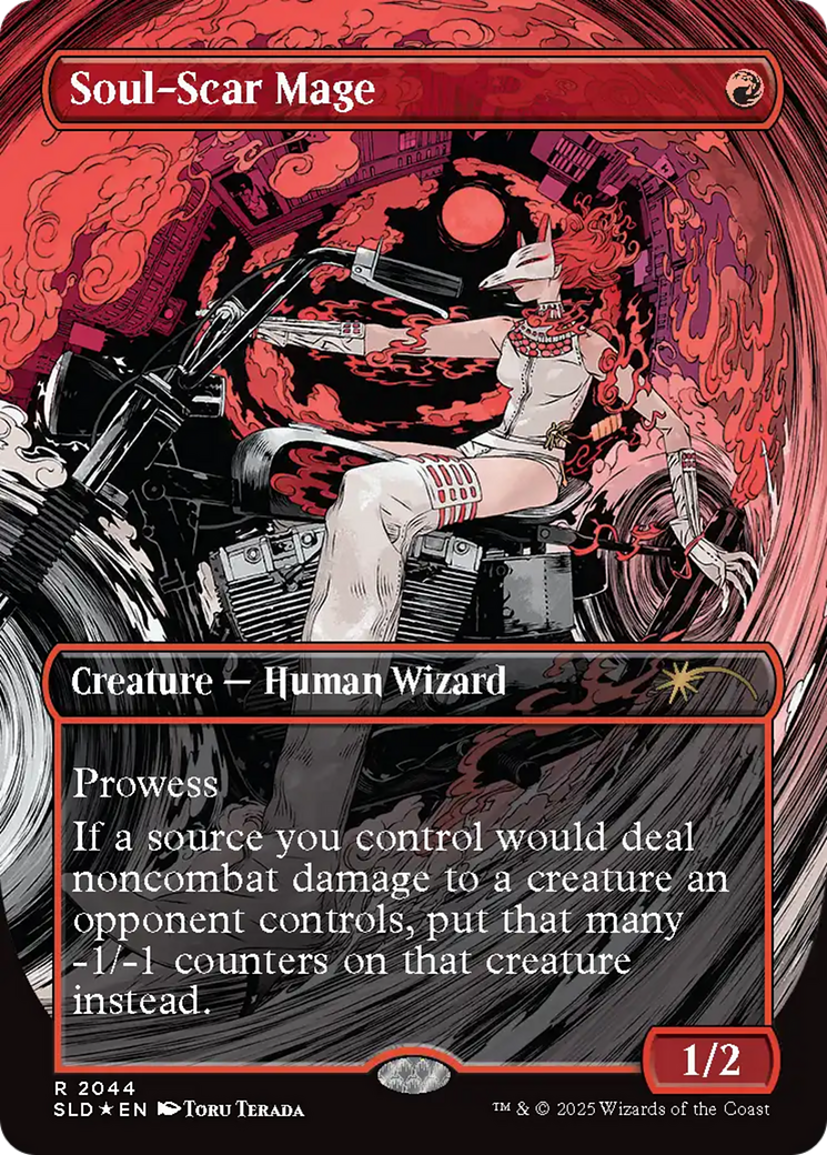 Soul-Scar Mage (2044) (Raised Foil) [Secret Lair Drop Series] | Fandemonia Ltd
