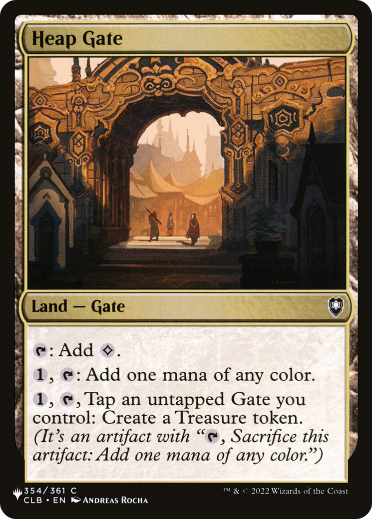 Heap Gate [The List] | Fandemonia Ltd