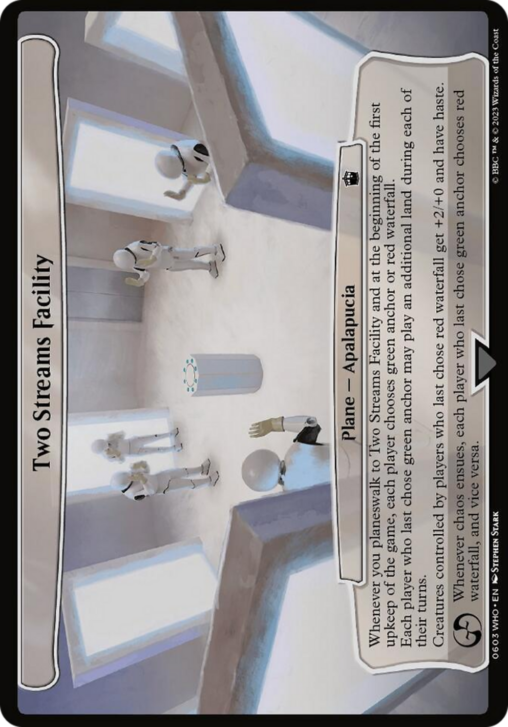 Two Streams Facility [Doctor Who] | Fandemonia Ltd