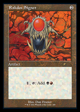 Rakdos Signet (Retro) [Secret Lair Drop Series] | Fandemonia Ltd