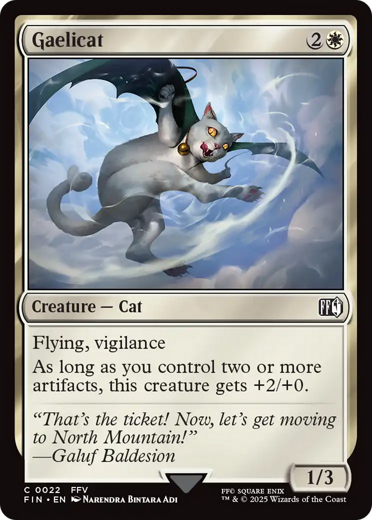 Gaelicat [FINAL FANTASY] | Fandemonia Ltd