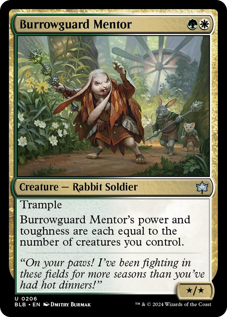 Burrowguard Mentor [Bloomburrow] | Fandemonia Ltd