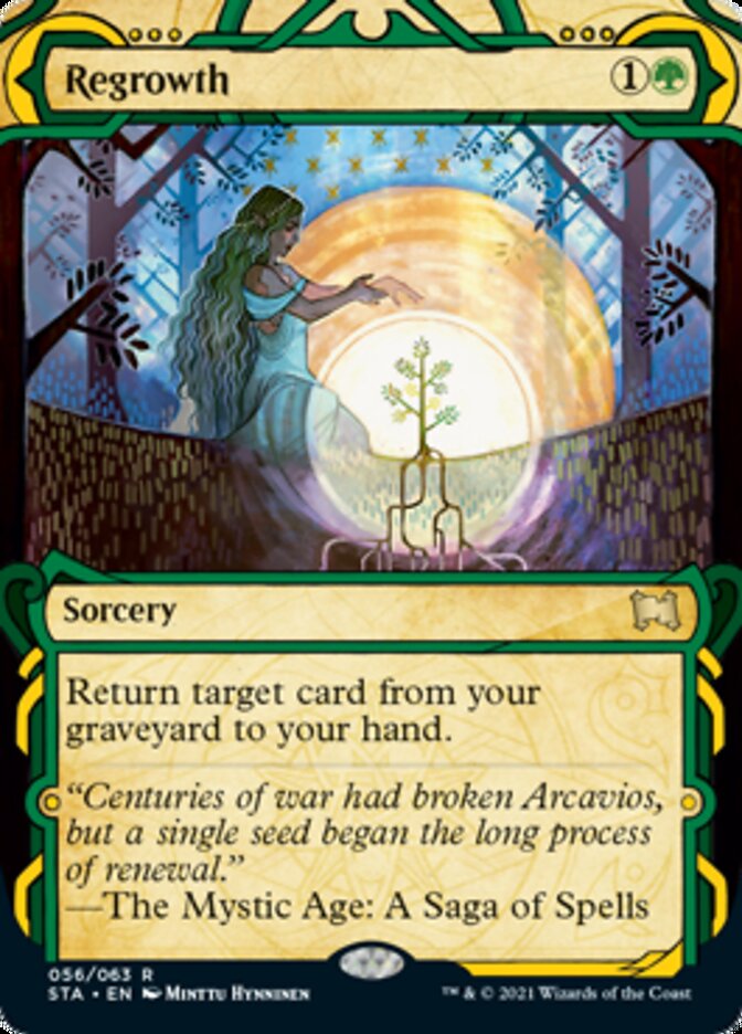 Regrowth (Foil Etched) [Strixhaven: Mystical Archive] | Fandemonia Ltd