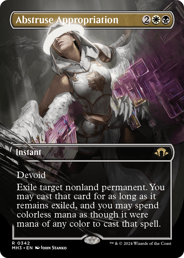 Abstruse Appropriation (Borderless) [Modern Horizons 3] | Fandemonia Ltd