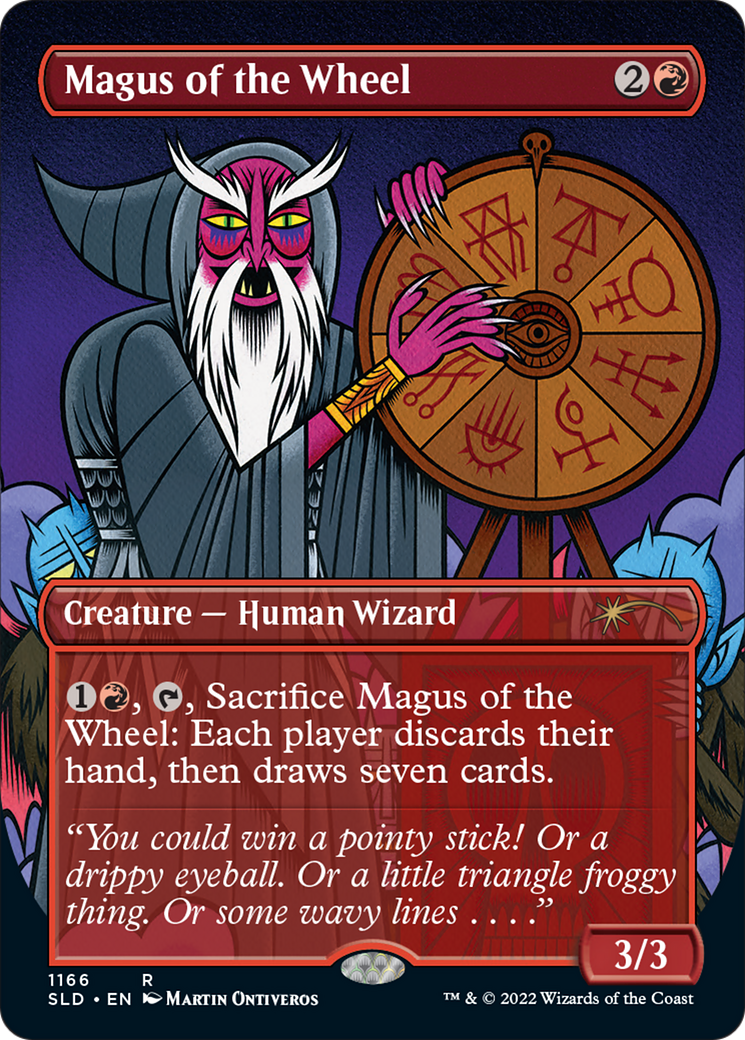 Magus of the Wheel (Borderless) [Secret Lair Drop Series] | Fandemonia Ltd