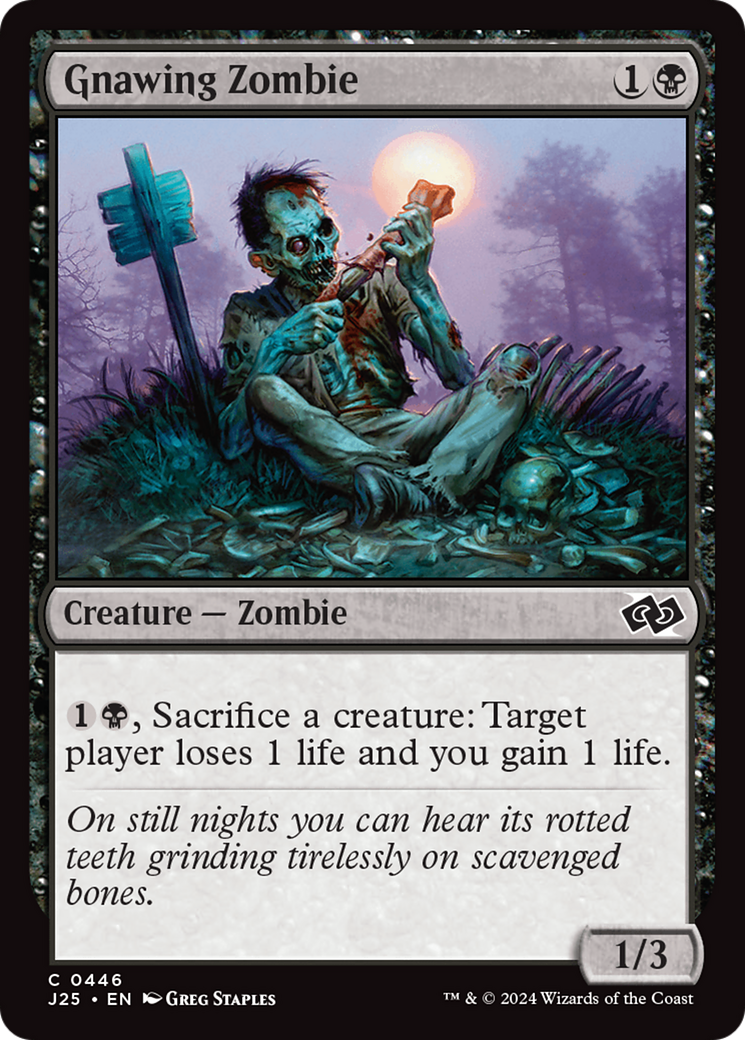 Gnawing Zombie [Foundations Jumpstart] | Fandemonia Ltd