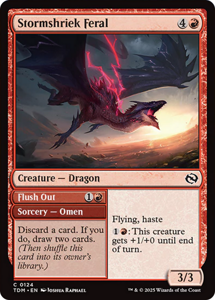 Stormshriek Feral [Tarkir: Dragonstorm] | Fandemonia Ltd