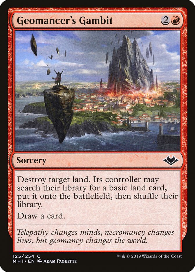 Geomancer's Gambit [Modern Horizons] | Fandemonia Ltd