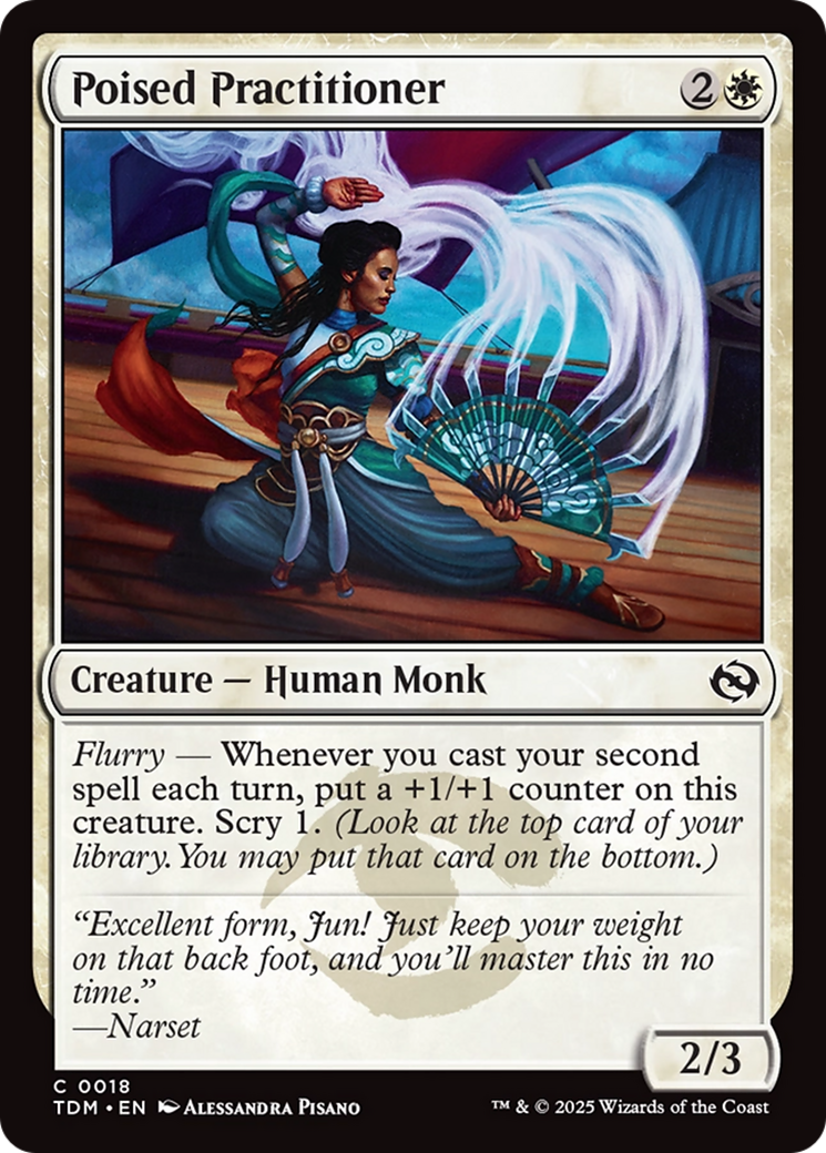 Poised Practitioner [Tarkir: Dragonstorm] | Fandemonia Ltd