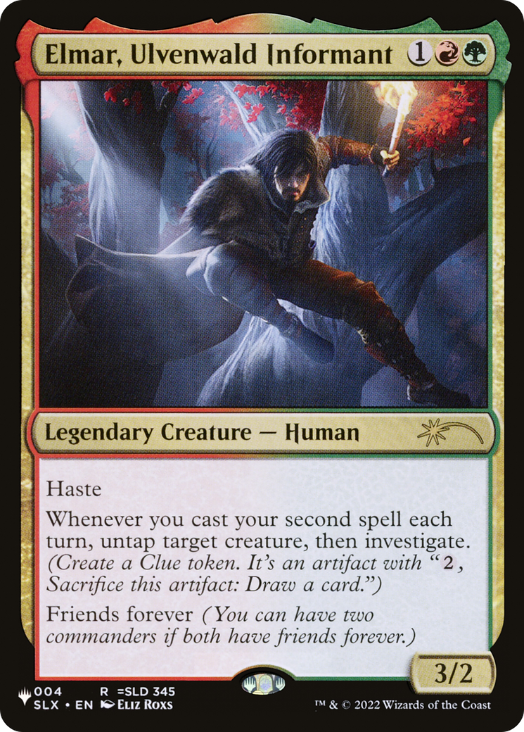 Elmar, Ulvenwald Informant [The List] | Fandemonia Ltd