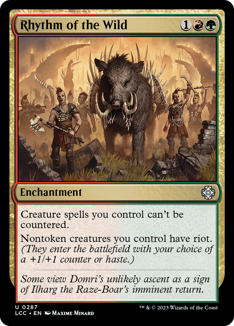 Rhythm of the Wild [The Lost Caverns of Ixalan Commander] | Fandemonia Ltd