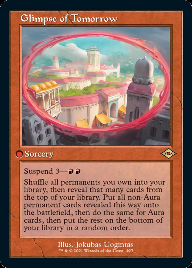 Glimpse of Tomorrow (Retro Foil Etched) [Modern Horizons 2] | Fandemonia Ltd