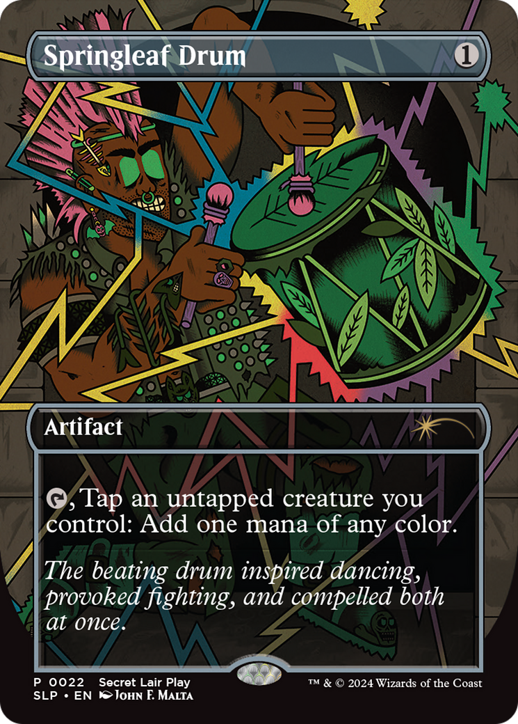 Springleaf Drum [Secret Lair Showdown] | Fandemonia Ltd