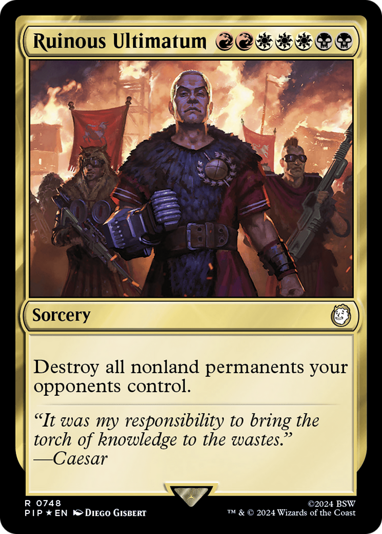 Ruinous Ultimatum (Surge Foil) [Fallout] | Fandemonia Ltd