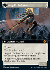 Enduring Angel // Angelic Enforcer (Extended Art) [Innistrad: Midnight Hunt] | Fandemonia Ltd