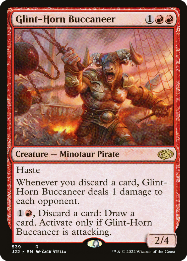 Glint-Horn Buccaneer [Jumpstart 2022] | Fandemonia Ltd
