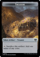 Treasure // Ogre Double-Sided Token [Commander Masters Tokens] | Fandemonia Ltd