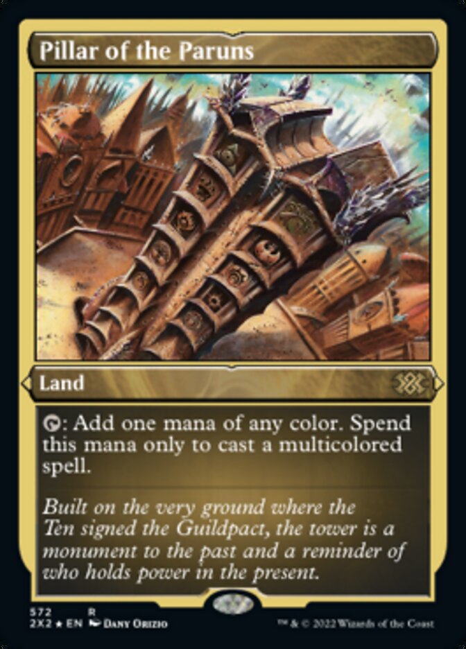 Pillar of the Paruns (Foil Etched) [Double Masters 2022] | Fandemonia Ltd