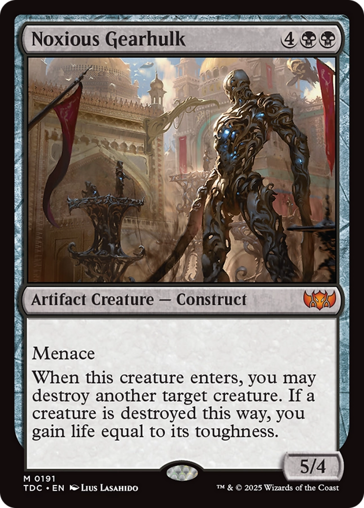 Noxious Gearhulk [Tarkir: Dragonstorm Commander] | Fandemonia Ltd